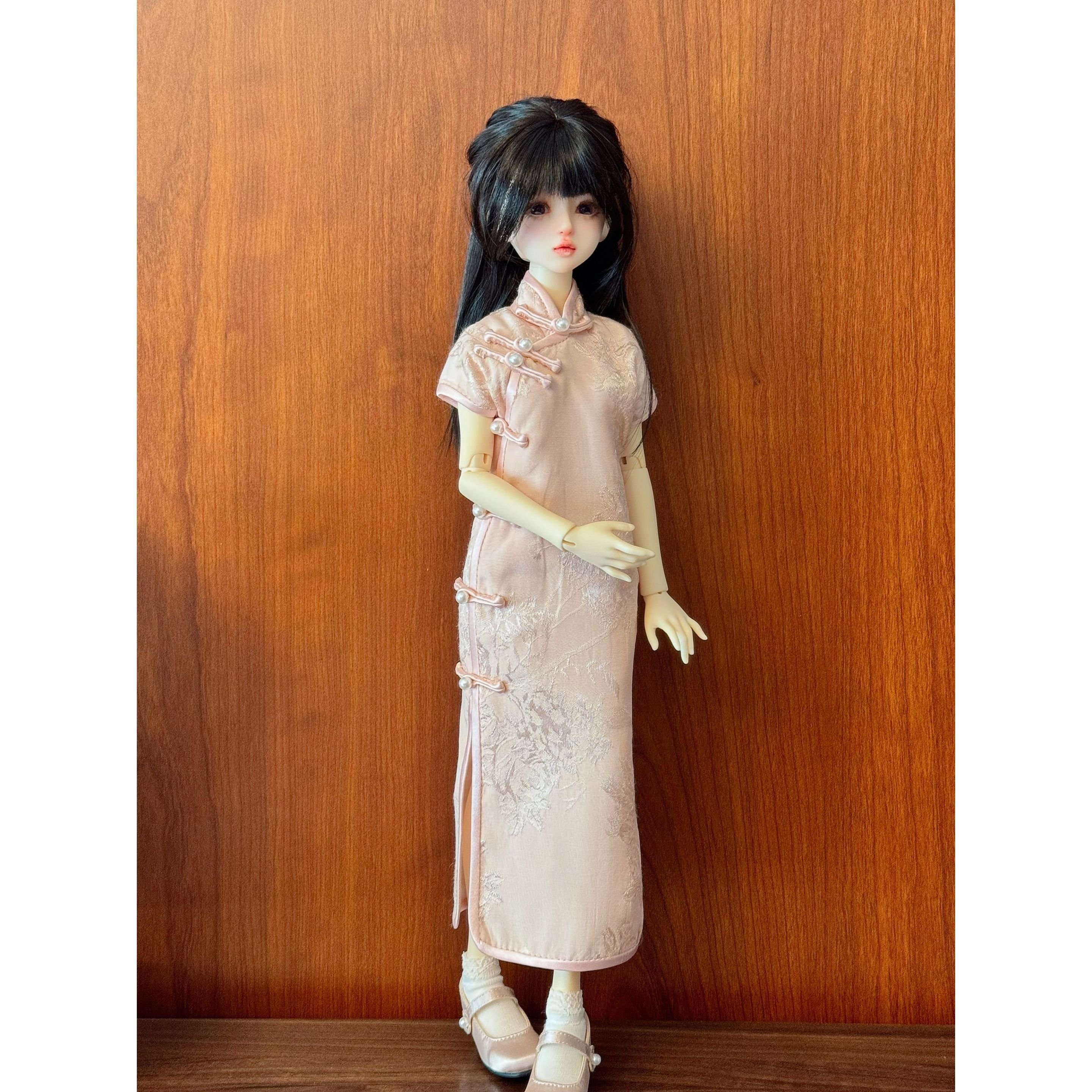New 1/3 Bjd Doll and 1/4 Ball Jointed Doll Clothes Cheongsam for 18 inch and 24 inch Doll