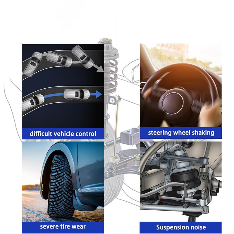Front Upper Control Arm Ball Joints with 2004-2022 Tacoma