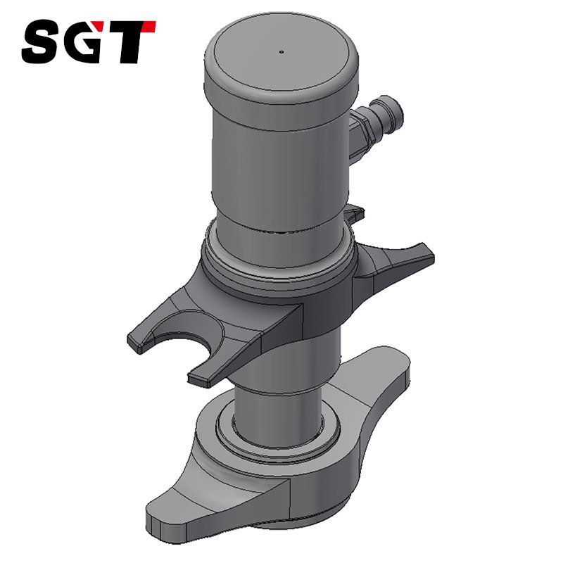 4.5T Pneumatic Hydraulic Ball Joint Separator Extractor Heavy Duty Hydraulic Tool Ball Joint Press U Joint Removal Tool