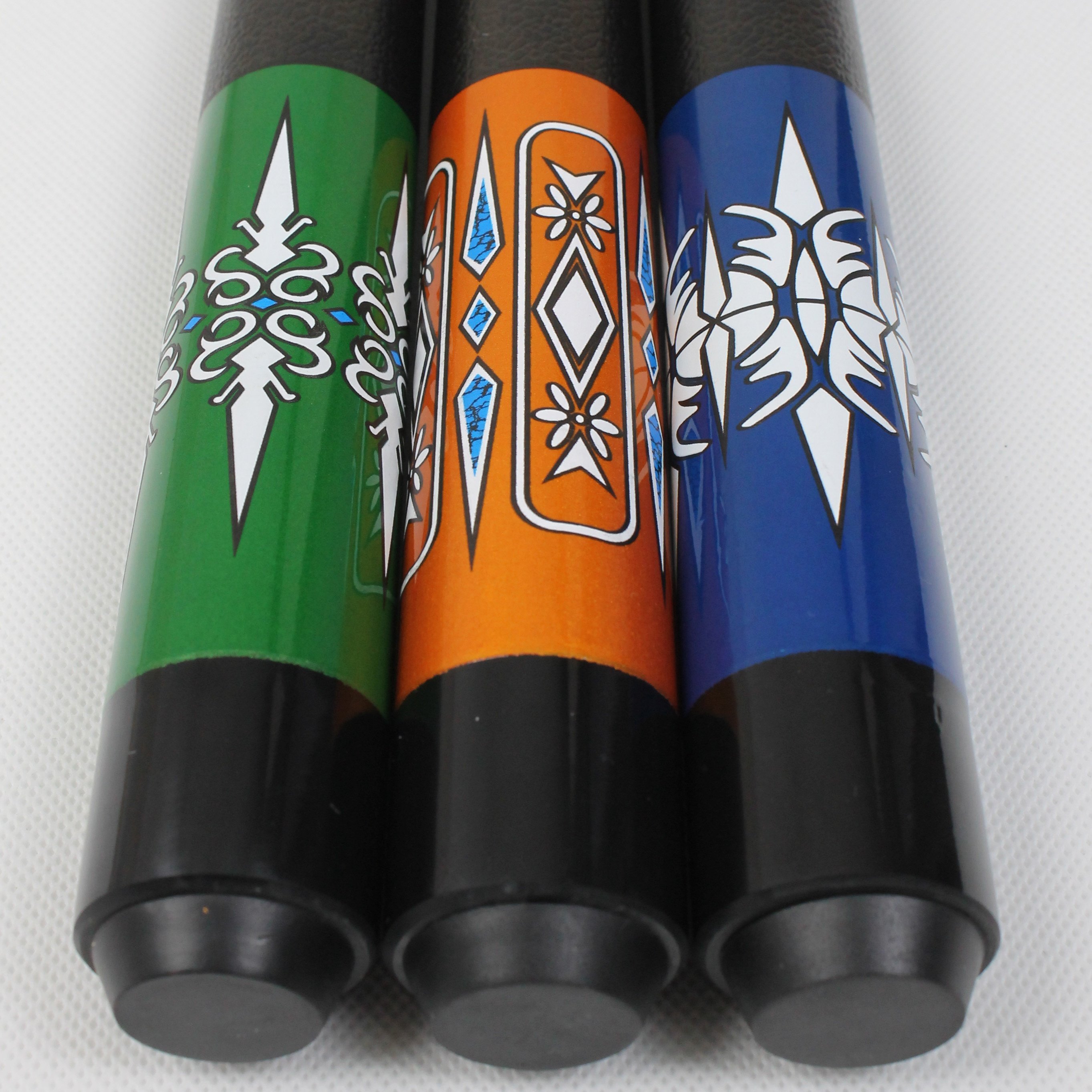 TQG-JX-002-3 Premium Quality 1/2" 58\" Snooker & Factory Direct Sale Made Premium Maple Wood Pool Cue Billiard Cues Tips 13mm