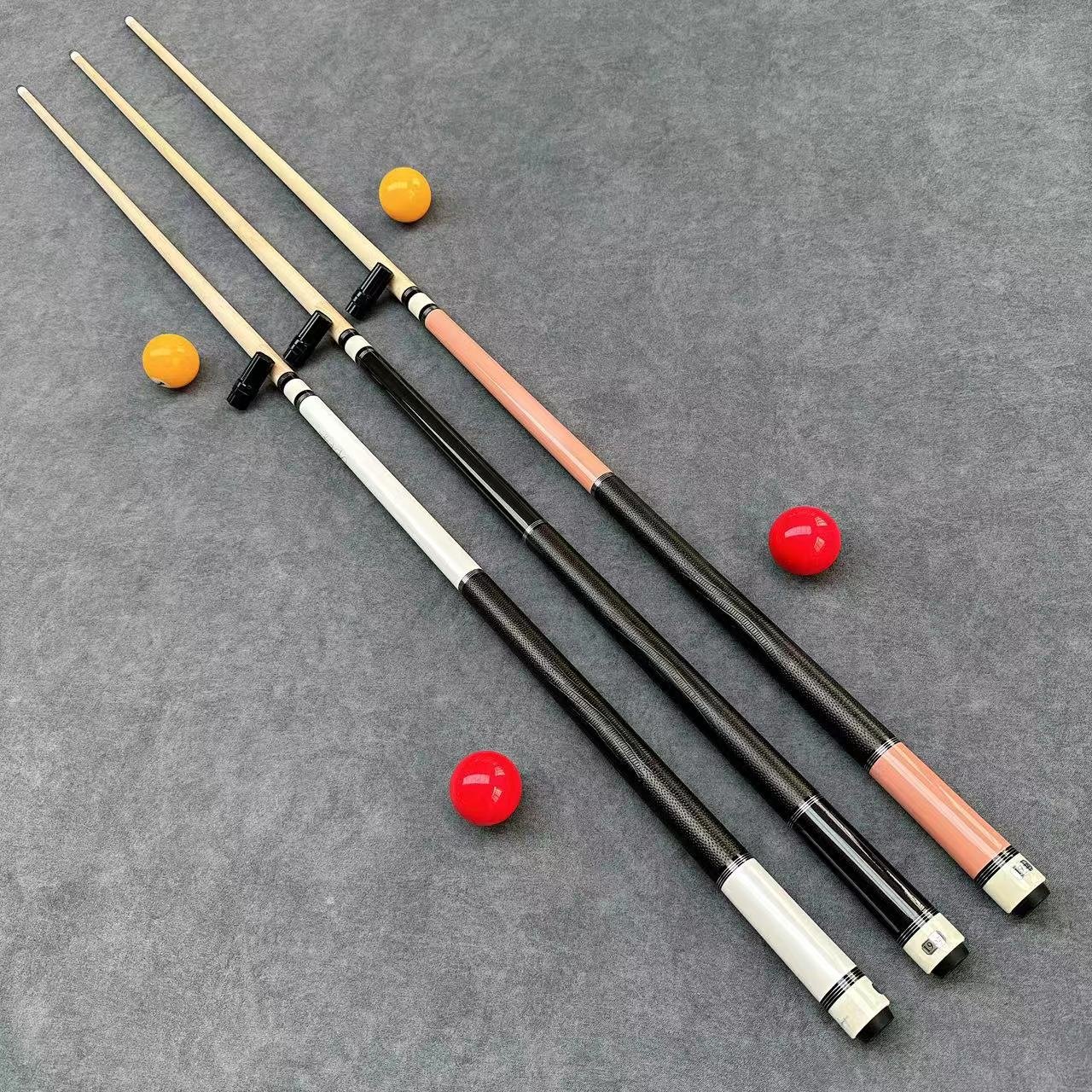 Growsport Selling Profesional growsport Mapel Pool Cue Stick Billiard With Pearl Powder Painted Non Slip Leather Grip