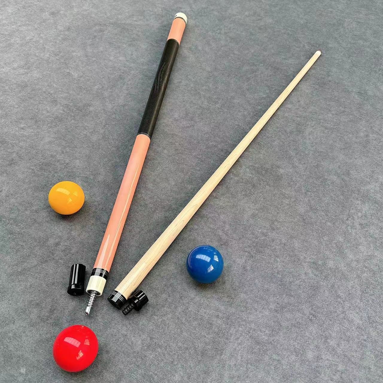 Growsport Selling Profesional growsport Mapel Pool Cue Stick Billiard With Pearl Powder Painted Non Slip Leather Grip