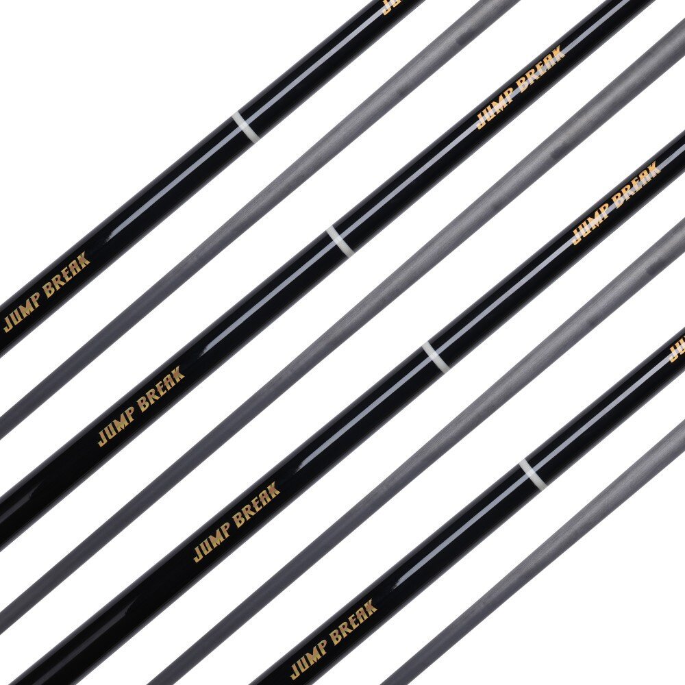 Xmlinco Jump Break Cue High Quality Carbon Fiber Shaft 12.5mm Tip Size 3 Pieces High Grade Sticker Cue 58 Inches