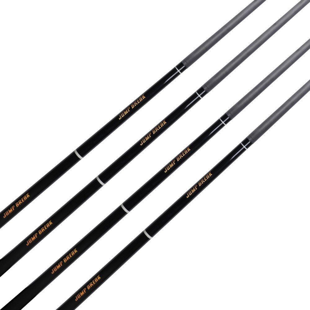 Xmlinco Jump Break Cue High Quality Carbon Fiber Shaft 12.5mm Tip Size 3 Pieces High Grade Sticker Cue 58 Inches