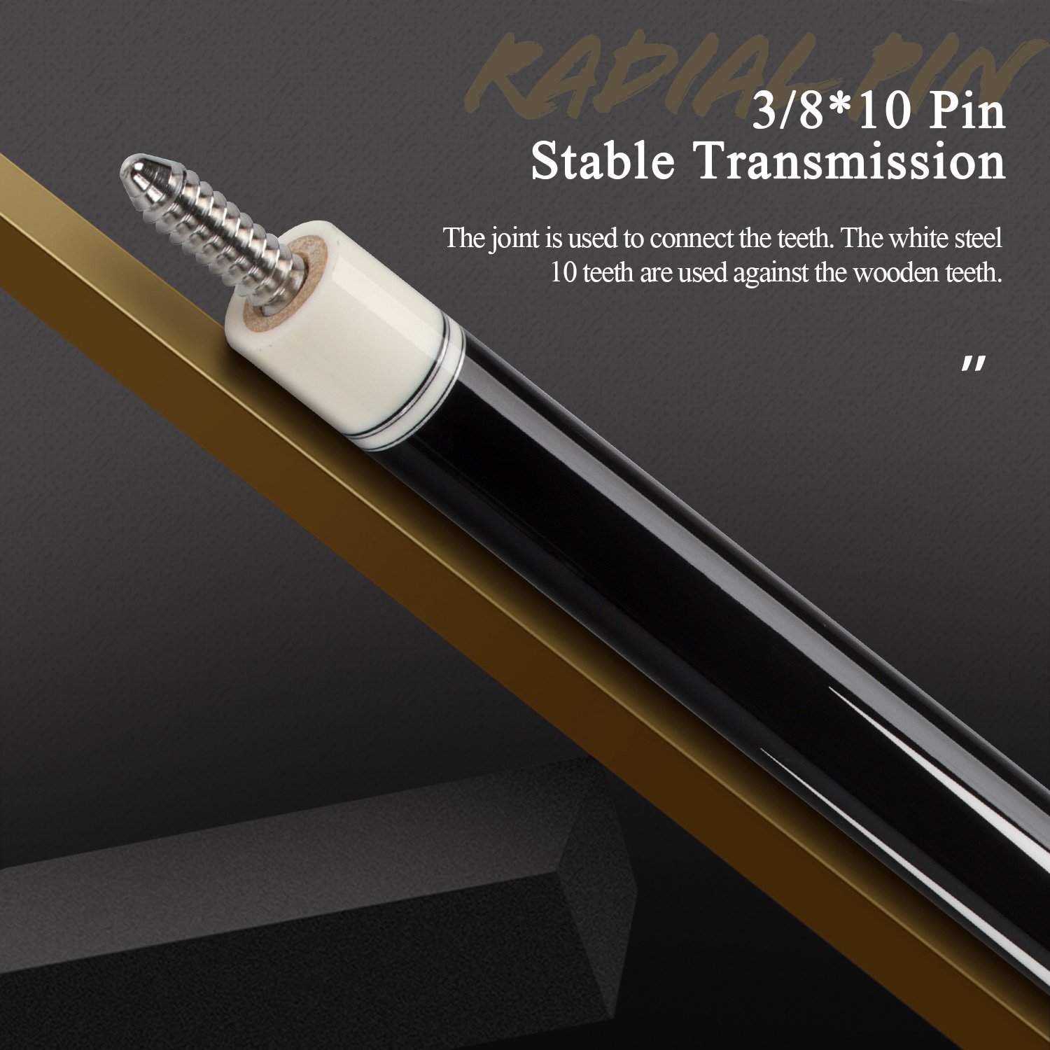KONLLEN Billiard Cue Irish Linen Wrap 13mm Pig Skin Tip Pool Stick North American Maple Shaft Billiard Cue