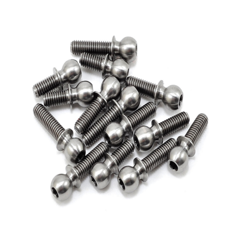 Custom Made Gr5 4.2 4.8 4.9 5.5 mm Colorful Rc Car Truck Racing Titanium Alloy Ball Stud Pin Joints Ends Fasteners Screw