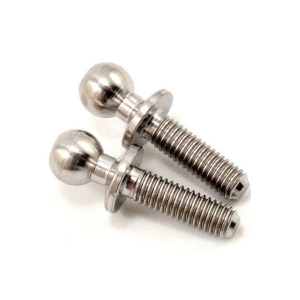 Custom Made Gr5 4.2 4.8 4.9 5.5 mm Colorful Rc Car Truck Racing Titanium Alloy Ball Stud Pin Joints Ends Fasteners Screw