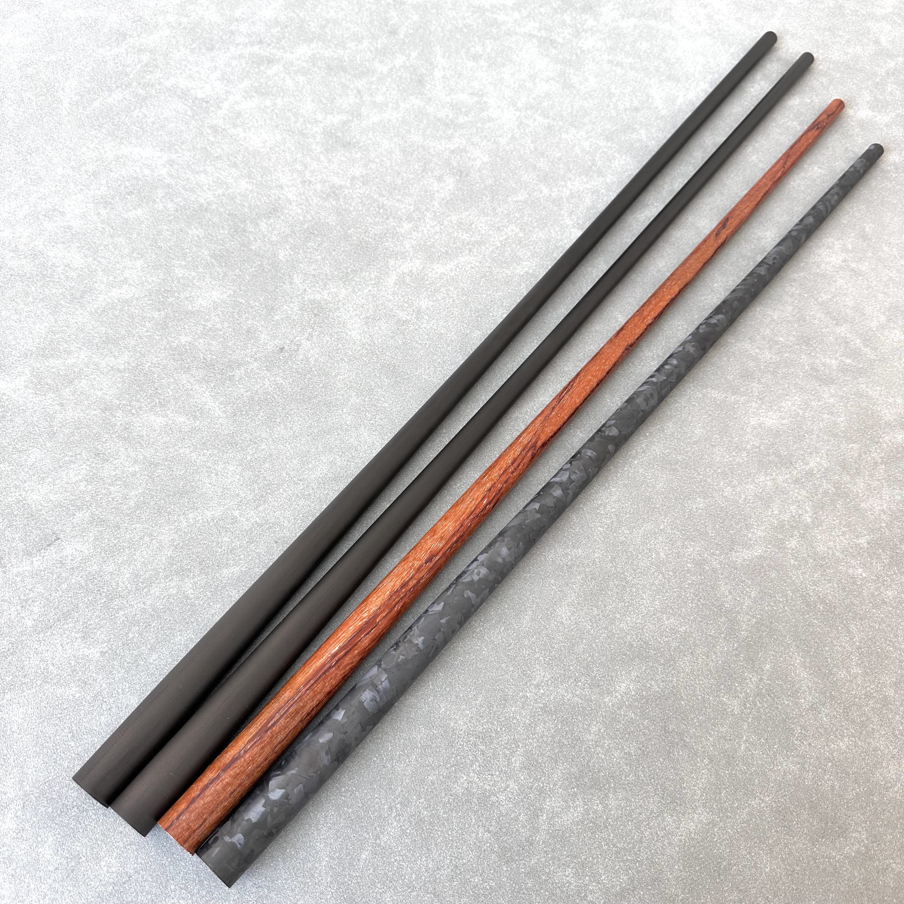 2023 Carbon Fiber Pool Cue Lightweight Carbon Fiber Shaft Real Carbon Shaft Cue With Foam