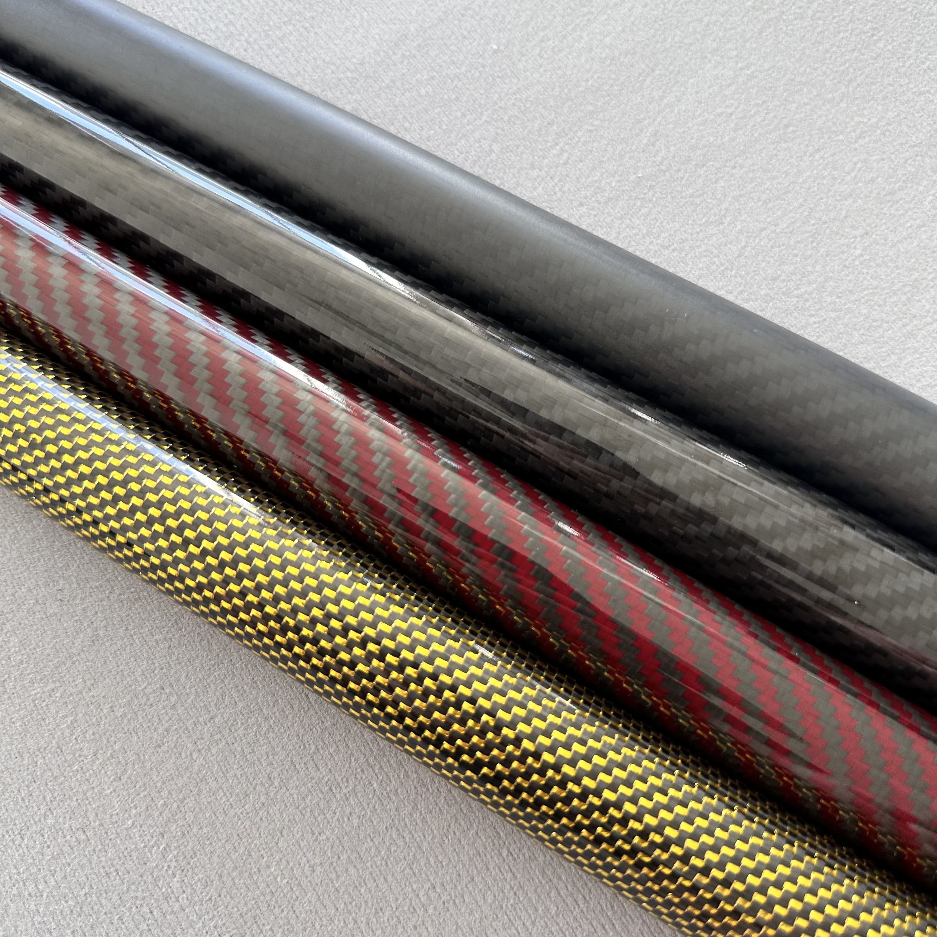 2023 Carbon Fiber Pool Cue Lightweight Carbon Fiber Shaft Real Carbon Shaft Cue With Foam