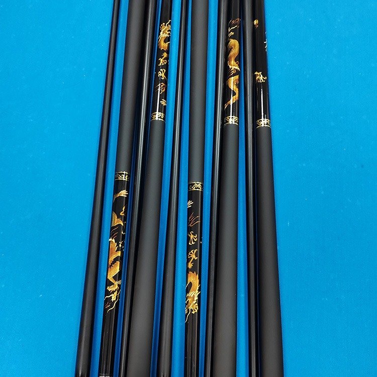 Professional Fiberglass Dragon Shaped Standard American Style 13mm Pool Cue Stick Club 1/2 Carbon Fiber Billiard Pool Cue