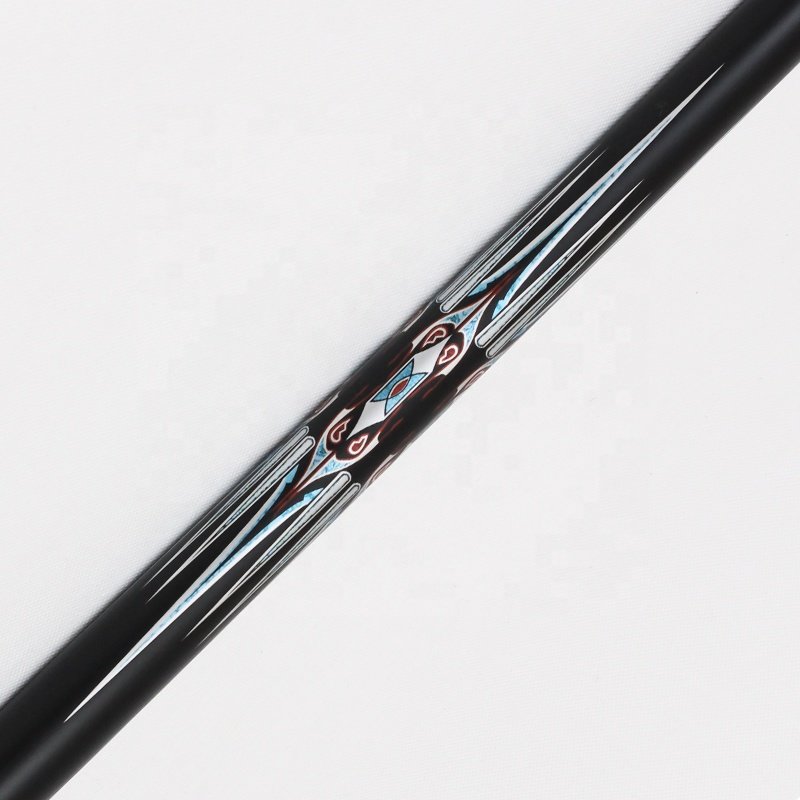 TQG-JX-036 Carbon Butt Sleeve 10mm Snooker Cue Steel 13mm Top Carom Cue Bestselling 57-Inch Black Ash Fiberglass Billiards Rod
