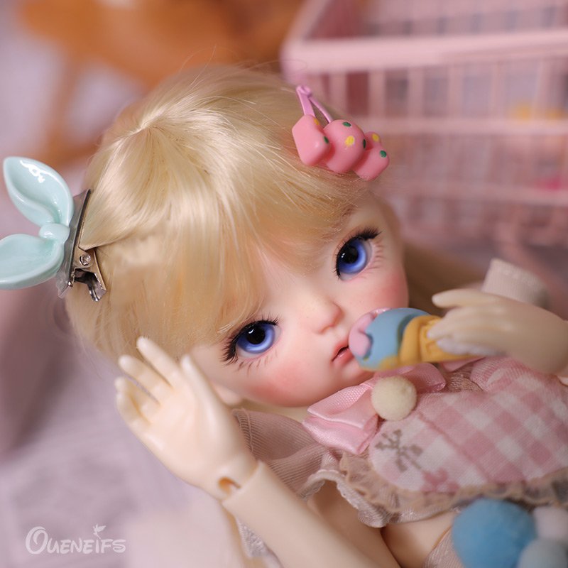 CiCi BJD Doll 1/6 Tiny Body Cute Macaron Style Doll Resin Art Toys Surprise Gift for Children Gift ShugaFairy