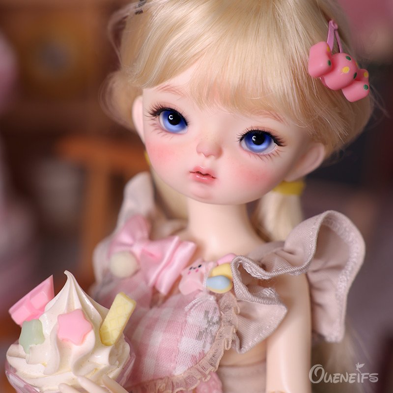 CiCi BJD Doll 1/6 Tiny Body Cute Macaron Style Doll Resin Art Toys Surprise Gift for Children Gift ShugaFairy