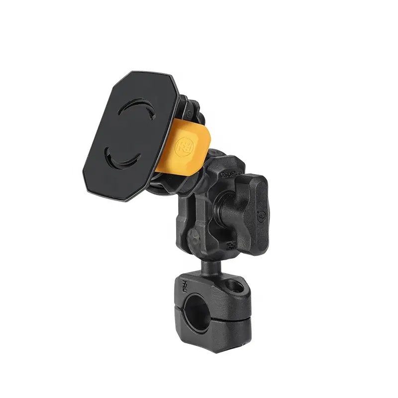 OSOPRO Bicycle Motorbike Handlebar 19~25mm Torque Rail Buckle Cell Phone Holder for Motorcycle Phone Holder with Wireless Charge