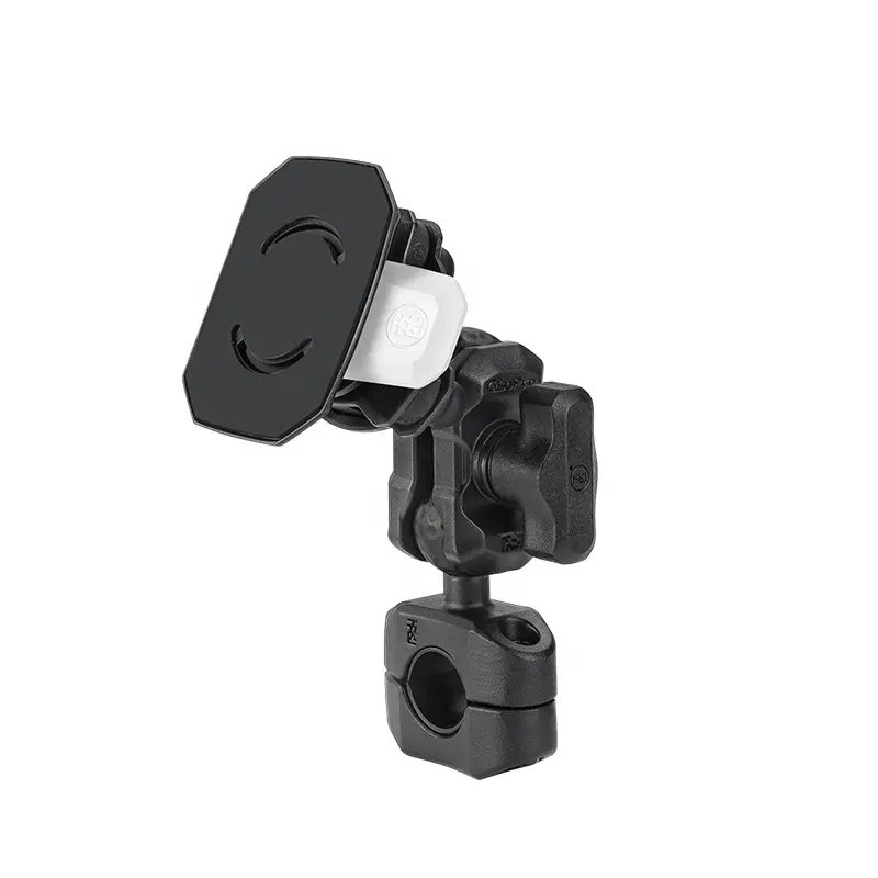 OSOPRO Bicycle Motorbike Handlebar 19~25mm Torque Rail Buckle Cell Phone Holder for Motorcycle Phone Holder with Wireless Charge