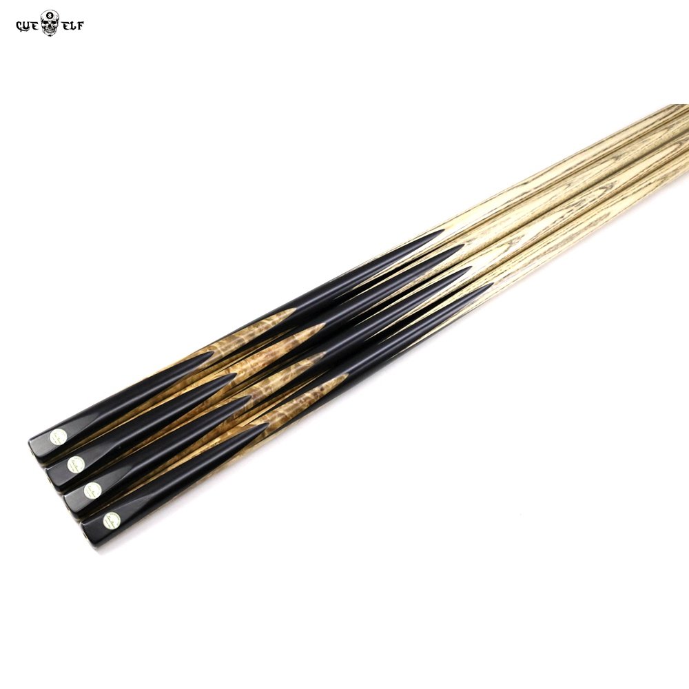 Cueelf Professional Ebony Handmade Snooker Pool Cue Stick With Joint Pin