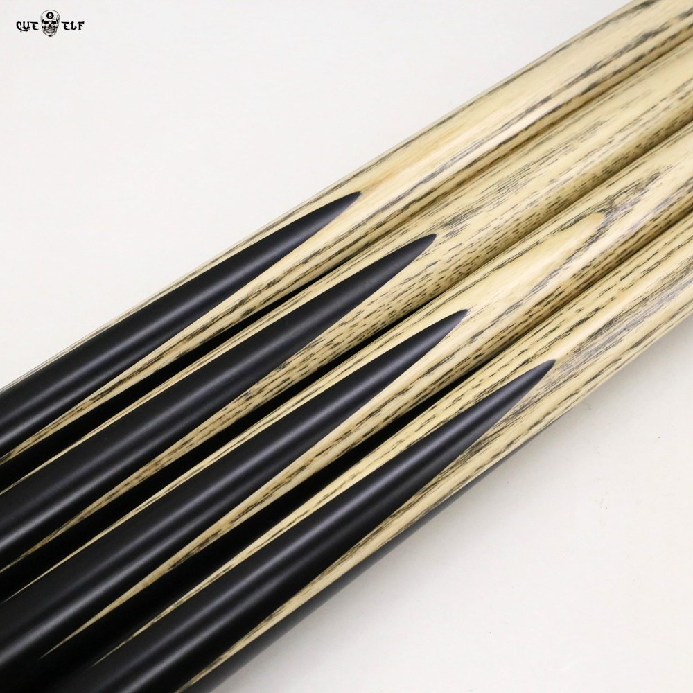 Cueelf Professional Ebony Handmade Snooker Pool Cue Stick With Joint Pin