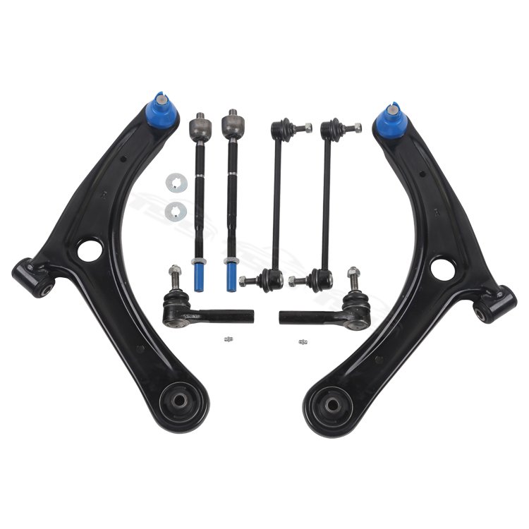TSY Chassis Spare Sets 8 PCS TSYSK015Suspension Kit Auto Tie Rod End Control Arm Kit for Jeep Compass Patriot