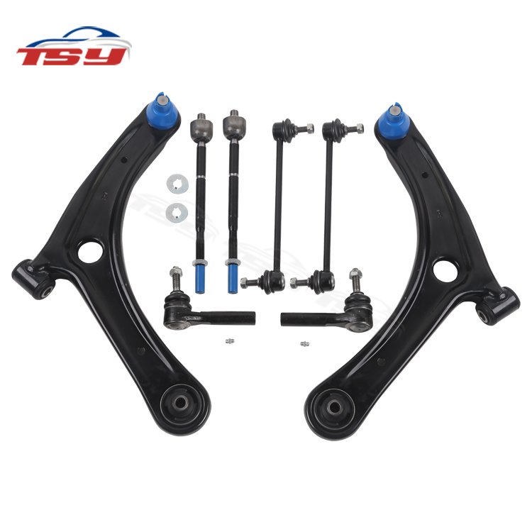 TSY Chassis Spare Sets 8 PCS TSYSK015Suspension Kit Auto Tie Rod End Control Arm Kit for Jeep Compass Patriot