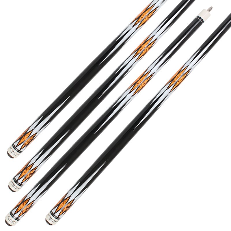 TQG-SX-068 Stick 13mm Tip Carbon Fiber Butt Sleeve for Snooker Billiards Hot Selling 1/2 Jointed Maple Wood 58-Inch Pool Cu