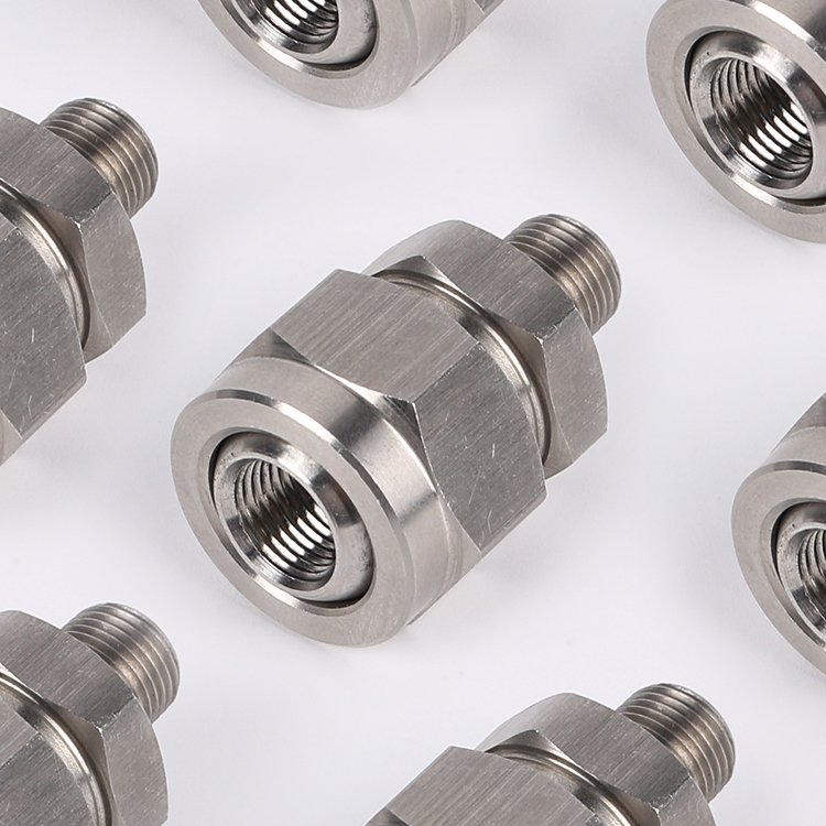 BYCO 1/4 Stainless Steel Adjustable Universal Swivel Ball Joint for Surface Cleaning