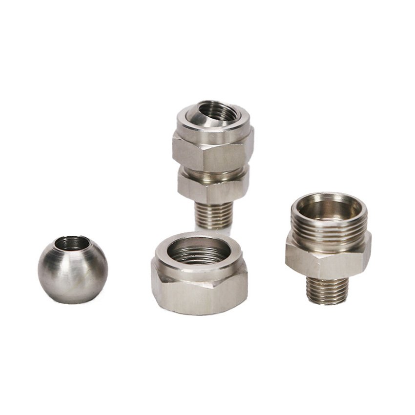 36725 304 Stainless Steel Adjustable Swivel Ball Joint Connector Fittings