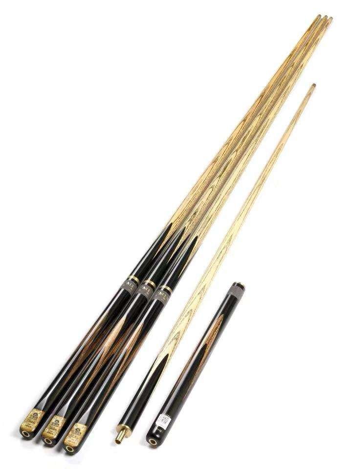 Good Quality Handmade Billiard Pool Stick Snooker Cue Omin 3/4 Jointed or One Piece Cue Case