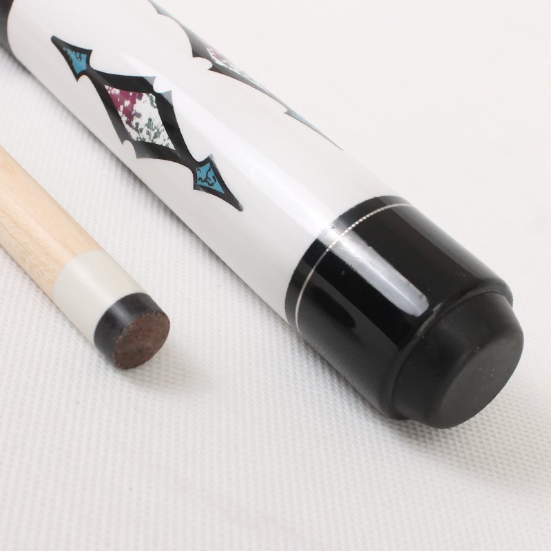 TQG-SX-071 Billiards Hot Selling 1/2 Jointed Maple Wood 57-Inch Pool Cue Stick 13mm Tip Carbon Fiber Butt Sleeve for Snooker
