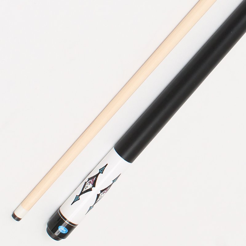 TQG-SX-071 Billiards Hot Selling 1/2 Jointed Maple Wood 57-Inch Pool Cue Stick 13mm Tip Carbon Fiber Butt Sleeve for Snooker