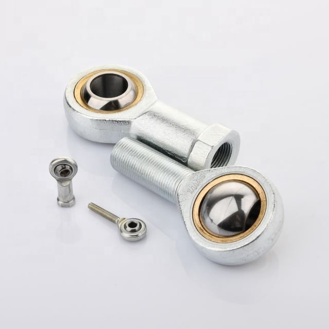 Fish Eye Ball Head Rod End Self-lubricating Radial Joint Bearing SA5 6 8 10 12T/K Cylinder Joint External Thread Normal Tooth