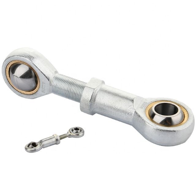 Fish Eye Ball Head Rod End Self-lubricating Radial Joint Bearing SA5 6 8 10 12T/K Cylinder Joint External Thread Normal Tooth