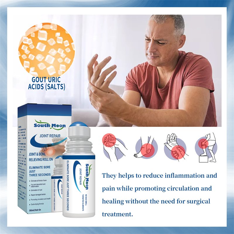 Private Label Joint Bone Repair Ball Sore Eliminating Joint Pain Relieving Roller Liquid Tendon Repairing Joint Care Ball Fluid