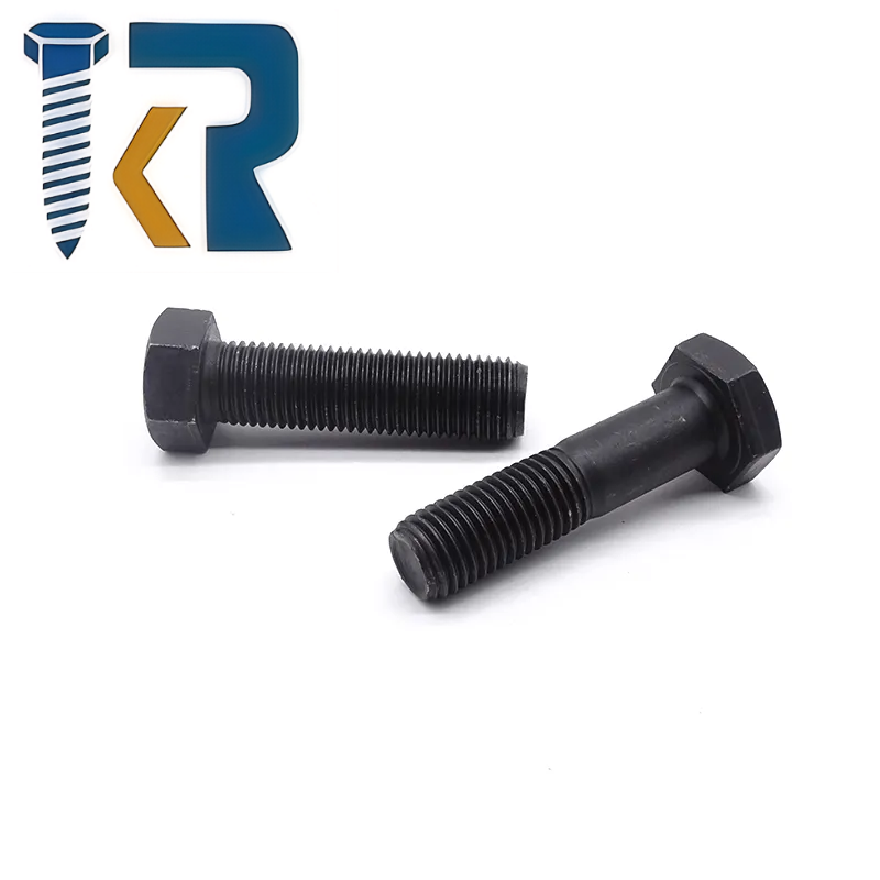 High Quality Fasteners Stainless Carbon Steel Screw Bolt for Industry Customized Black Oxide Hex Head Bolts