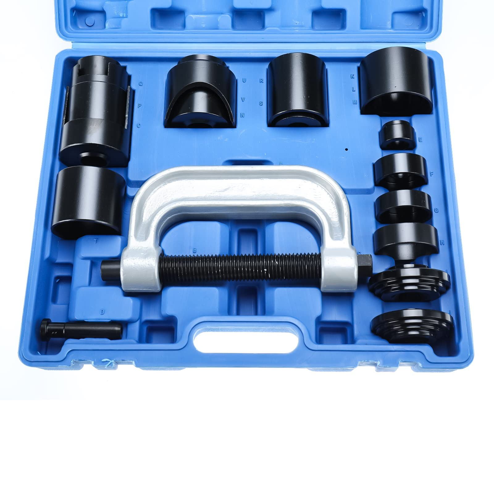 19Pcs Auto Repair Ball Joint Press Kit Combination Tool Including Bush Removed with Customizable OEM Support Packaged Hard Case
