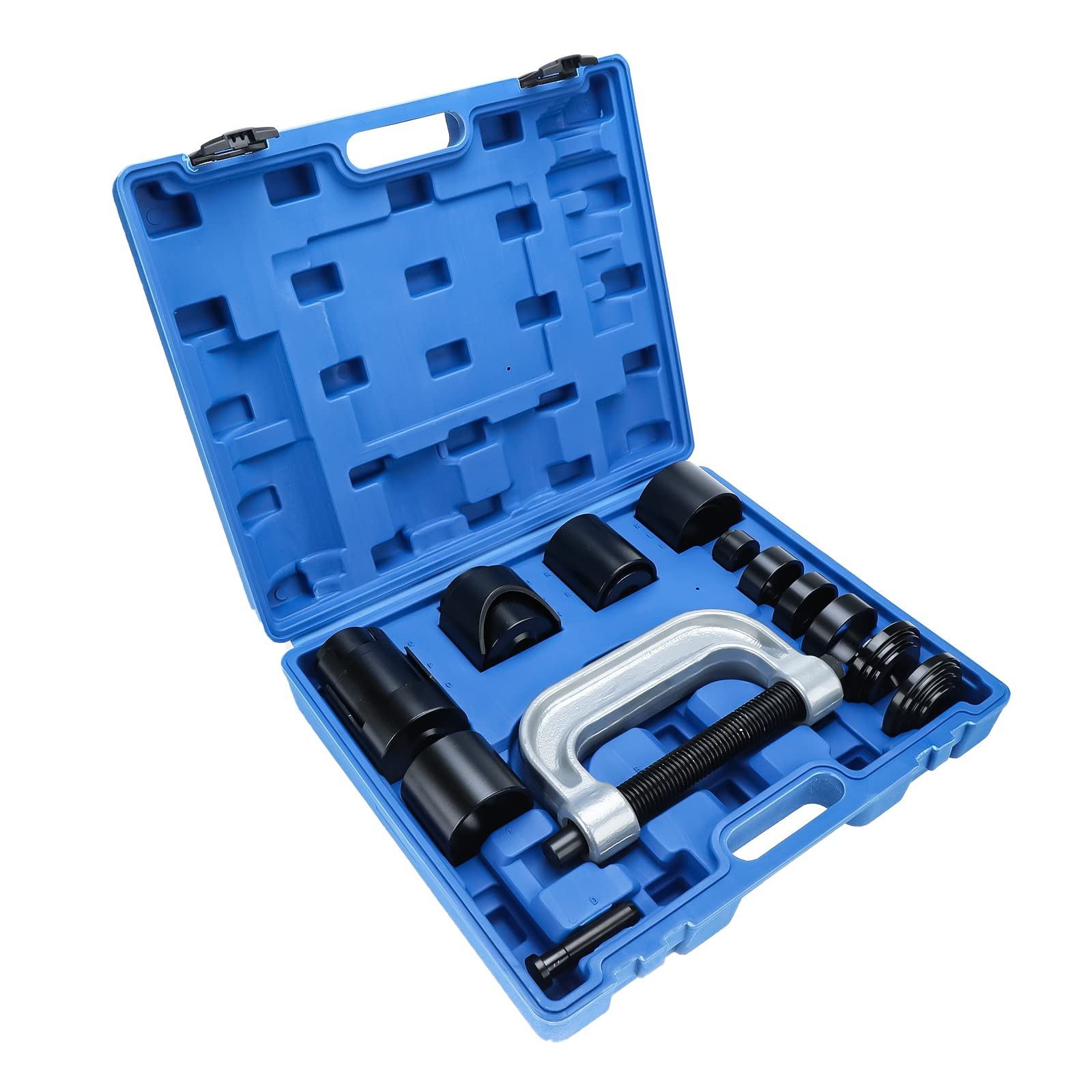 19Pcs Auto Repair Ball Joint Press Kit Combination Tool Including Bush Removed with Customizable OEM Support Packaged Hard Case