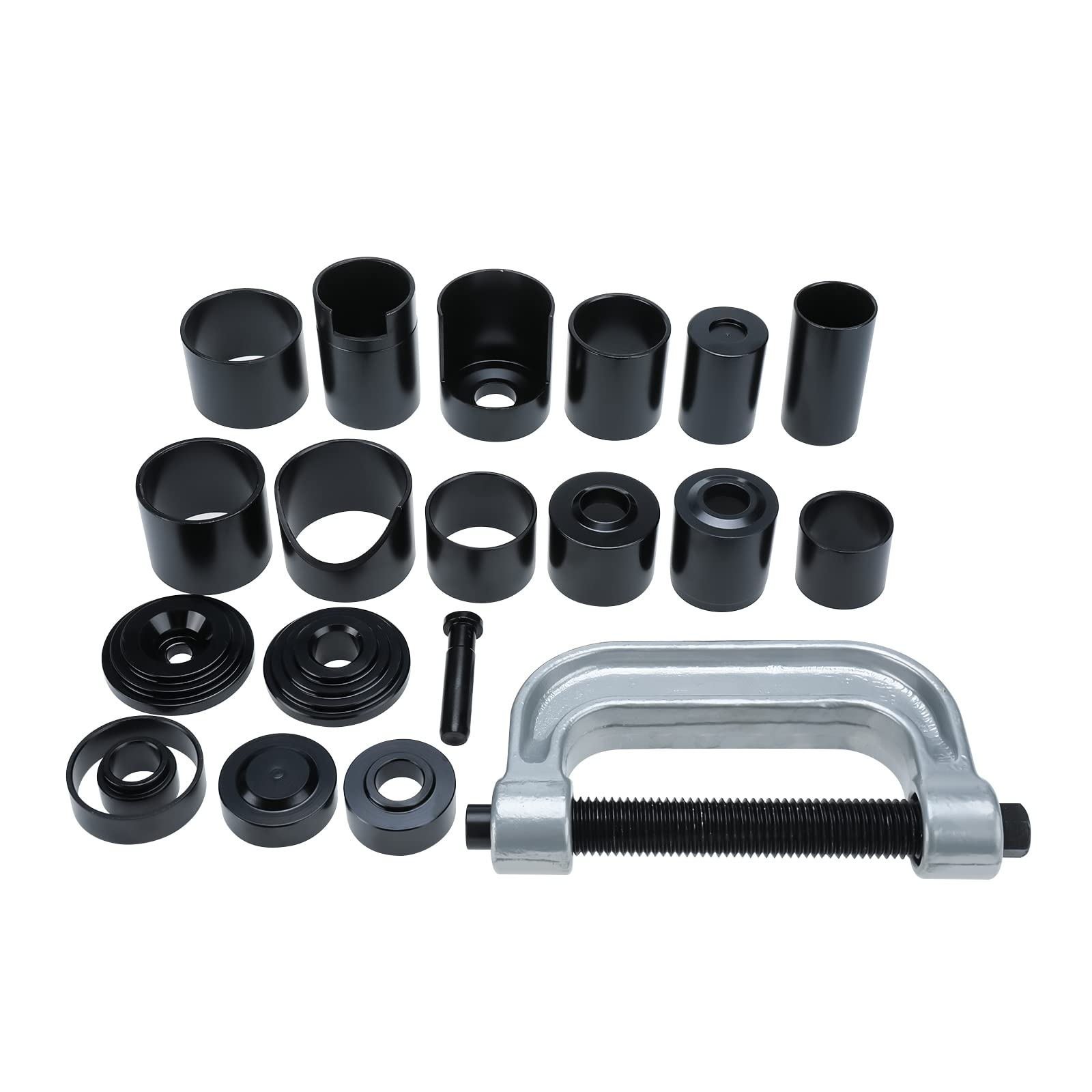 19Pcs Auto Repair Ball Joint Press Kit Combination Tool Including Bush Removed with Customizable OEM Support Packaged Hard Case