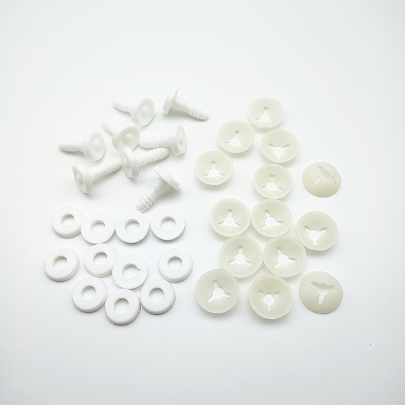 Hot Sale Three Set Plastic White Joints for Crochet Plush Stuffed Bear Toys