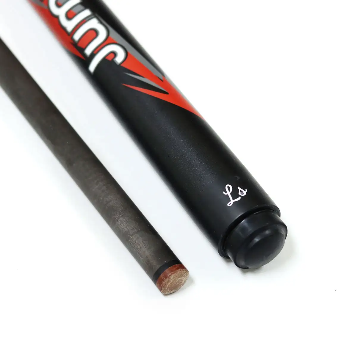 Premium Quality Black/White 2-pc Carbon Forelimb,42 Inch Length,stainless Steel Fast Joint,Billiard Pool Jump Cue Stick for Sale