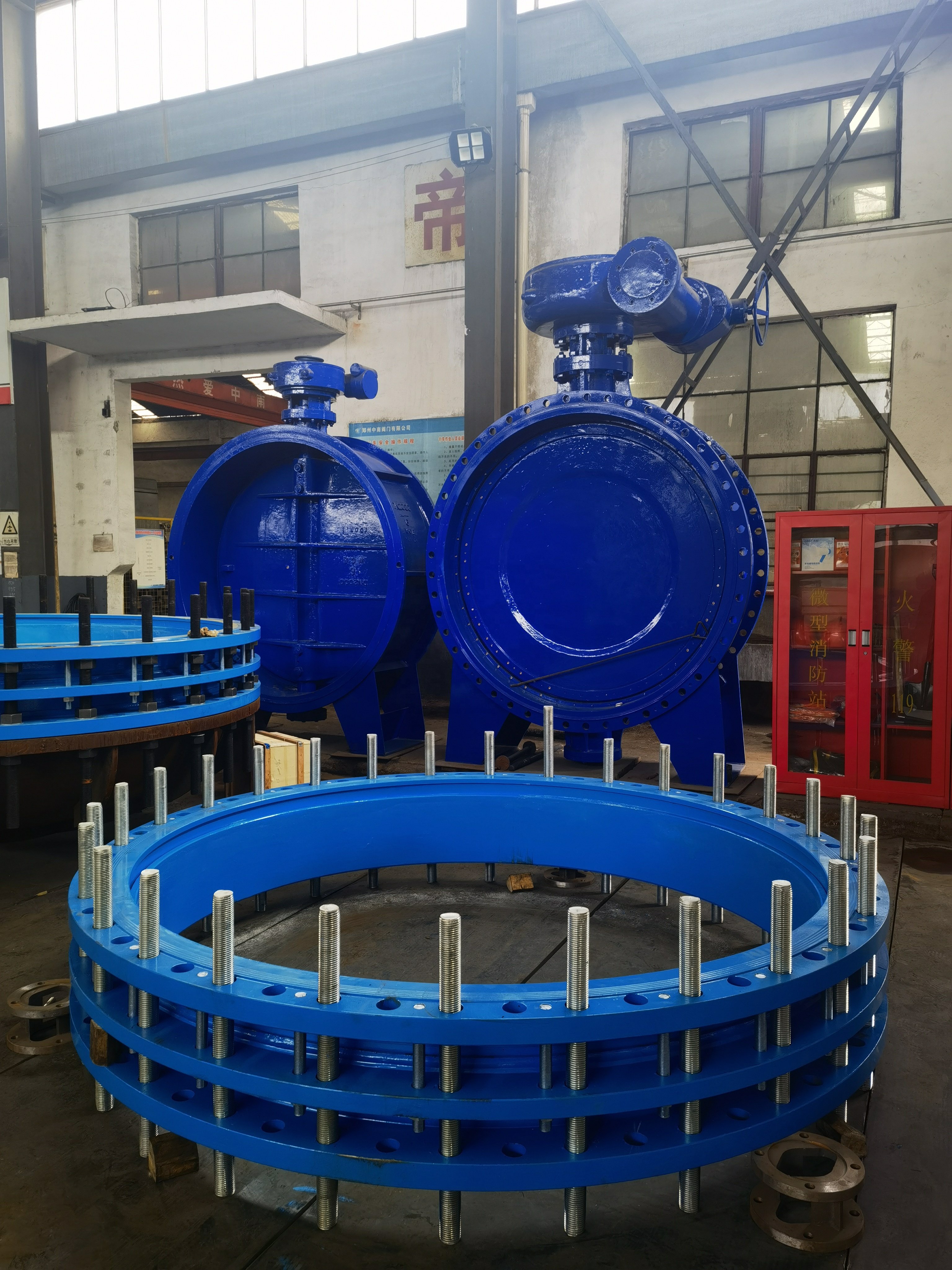 C2F Large Diameter Cast Iron Ball Joint Double Flanged Force Transmission Joint