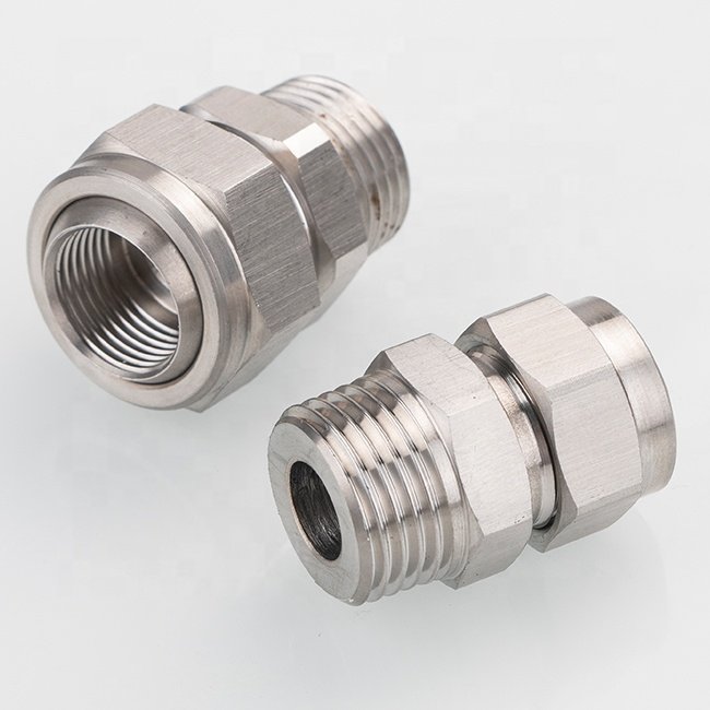 Stainless Steel Adjustable Swivel Nozzle Universal Seat Metal Ball Nozzle Accessories