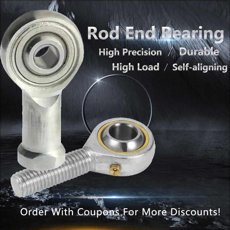 Fish Eye Ball Bearing Left/Right Hand Female Thread Metric Spherical Bearing Rod End Bearing