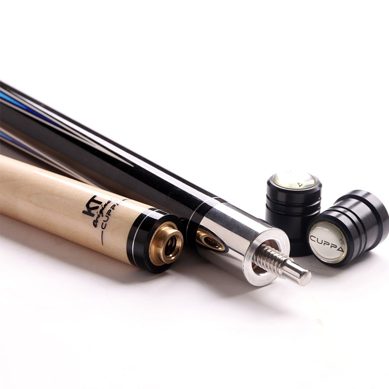 CUPPA Professional Billiard Cue Pool Cues Stick Eight/nine Ball Arm the Lrish Line Grip Maple Shaft Tip Size 11.75 12.75mm