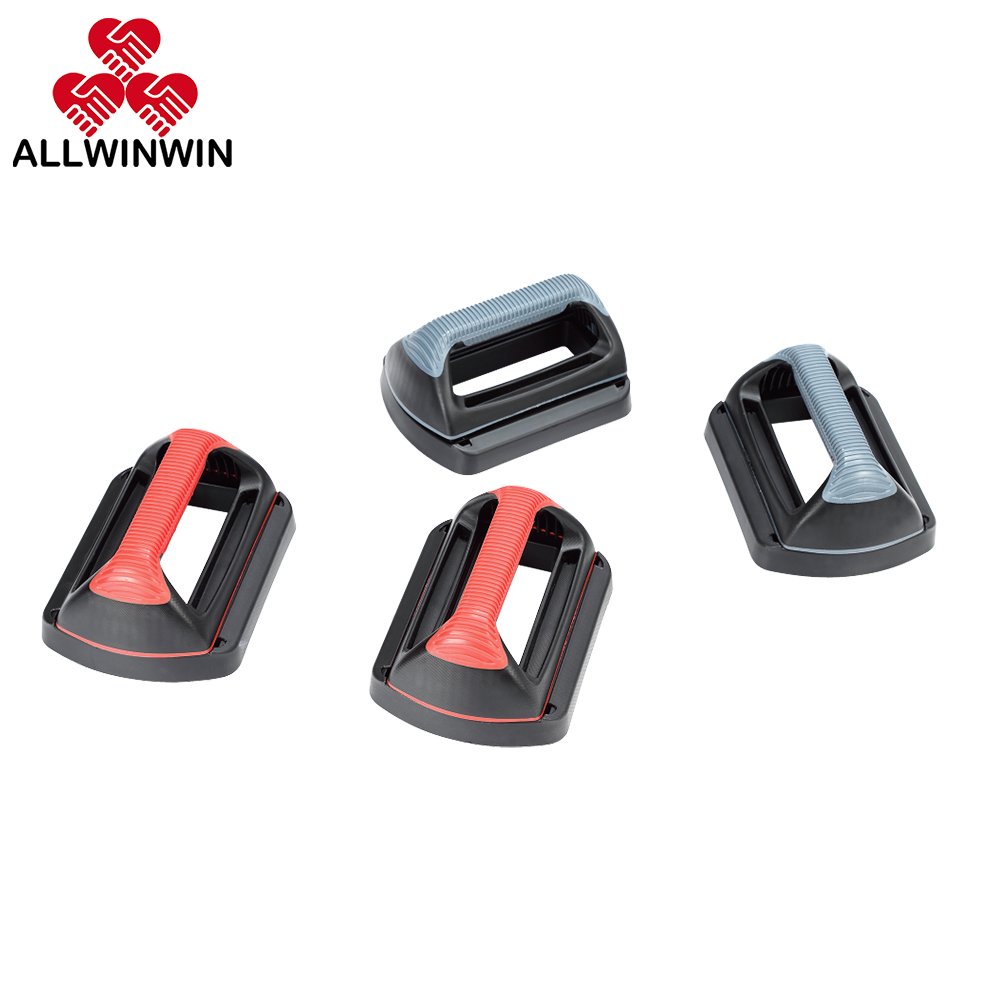 ALLWINWIN PUB04 Push up Bar - Roller Slide Grip Handle Stand
