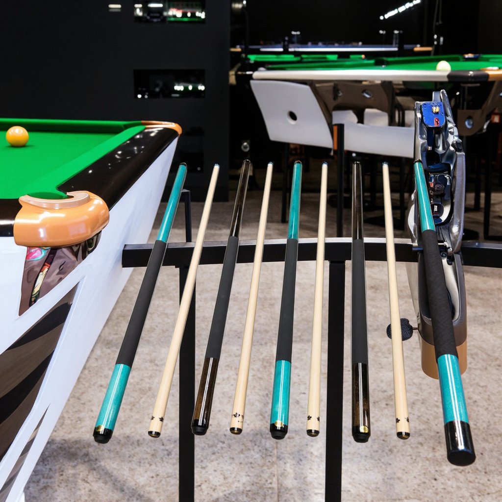Factory Customization 1/2 Black American Nine Ball Cue 13mm Pool/Billiards/Billiard Snooker Cue Stainless Steel Joint Carbon