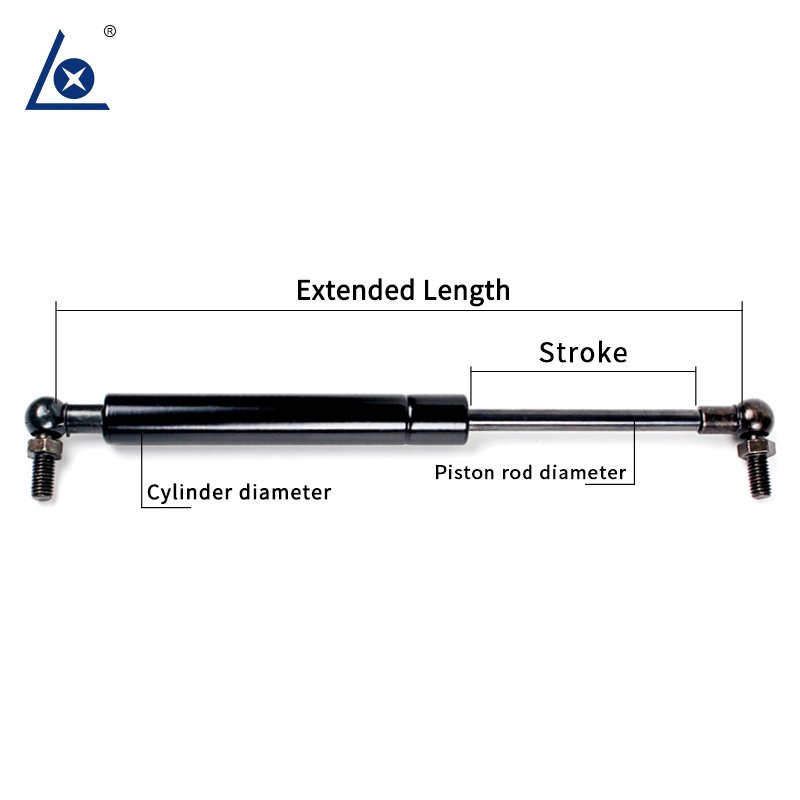Ball Joints Gas Struts Gas Spring for Equipment With Long Life Warranty