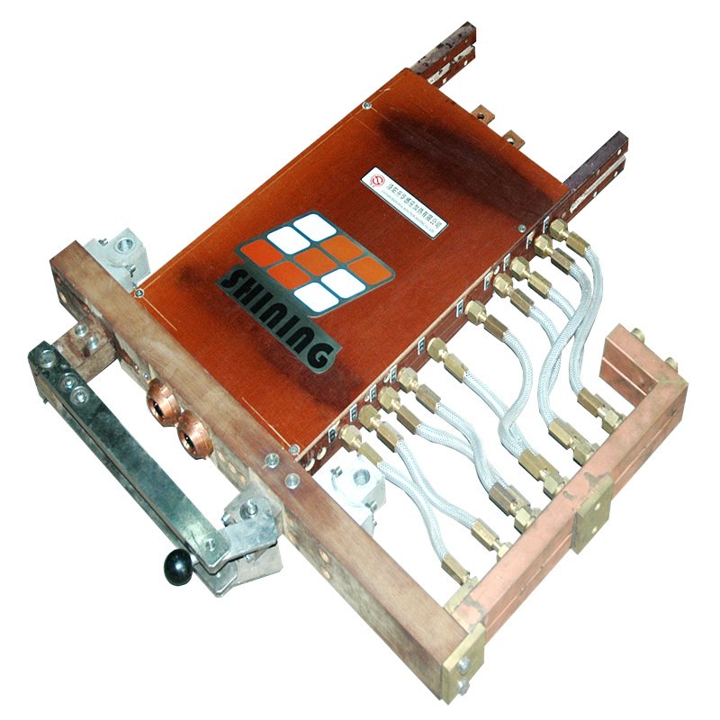 Quenching and Tempering of Large Chain Rail Joints Machine Tools Induction Heating Machine Quenching Machine