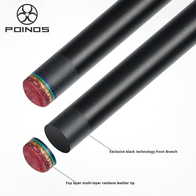 11.5/13mm 58inch 1/2 Split WPC Graphite Nine-ball Pool Snooker Cue Carbon Fiber Billiard Pool Cue