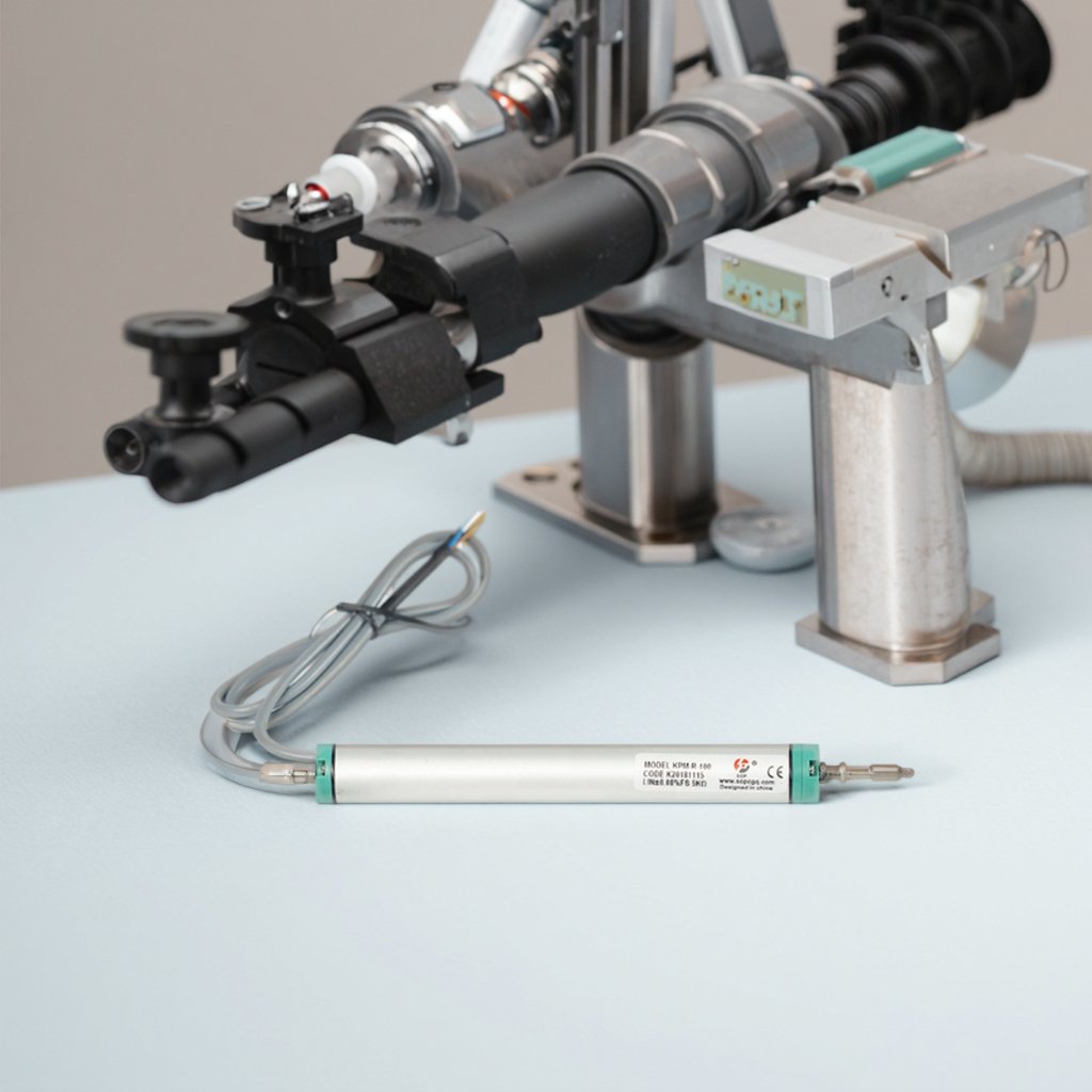 KPM-200mm Short Distance Measurement Linear Position Sensors for Prestress
