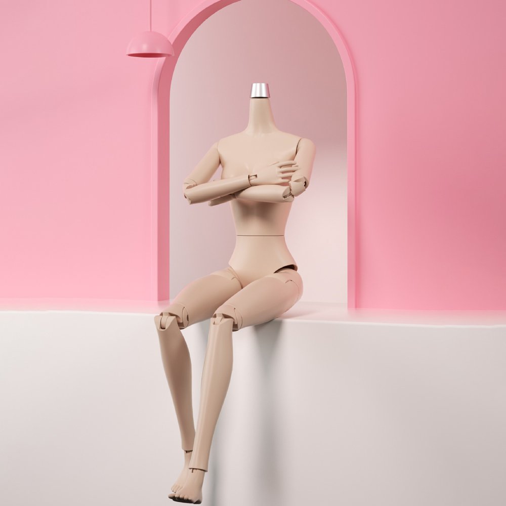 Top Quality BJD Doll Prototype Resin Plastic Epoxy Resin Vacuum Casting Manufacturers