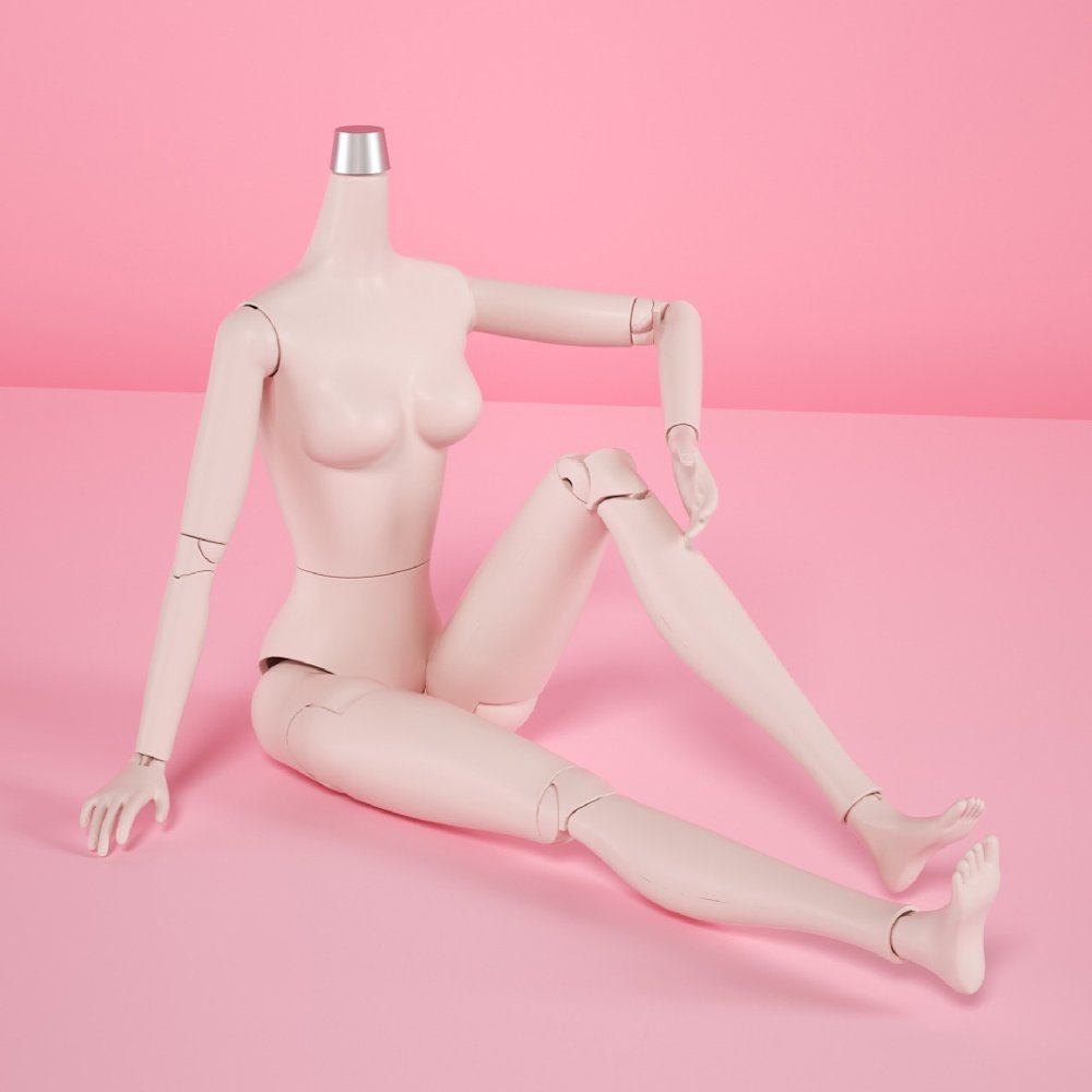 Top Quality BJD Doll Prototype Resin Plastic Epoxy Resin Vacuum Casting Manufacturers